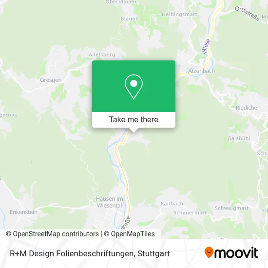 R+M Design Folienbeschriftungen map