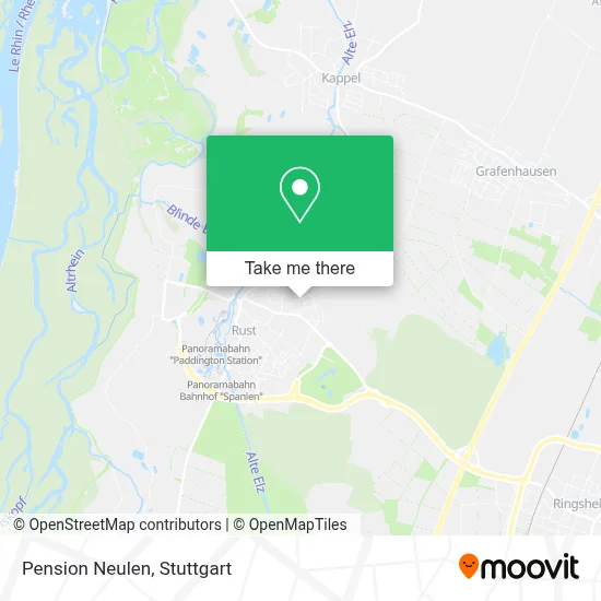 Pension Neulen map