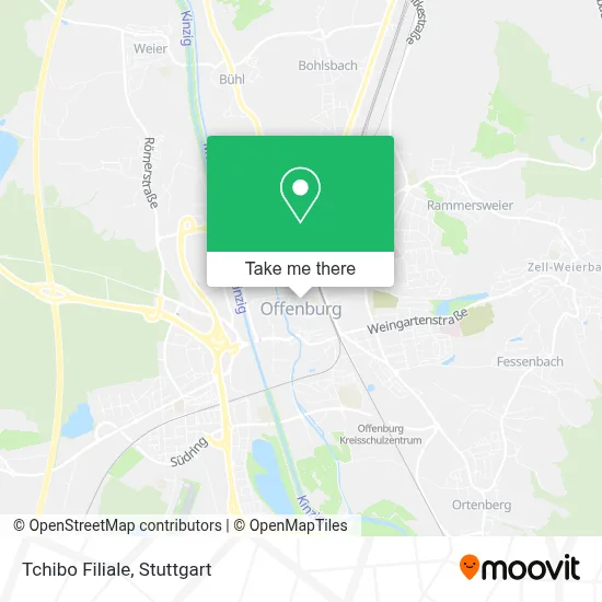 Tchibo Filiale map
