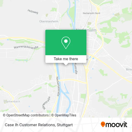 Case Ih Customer Relations map