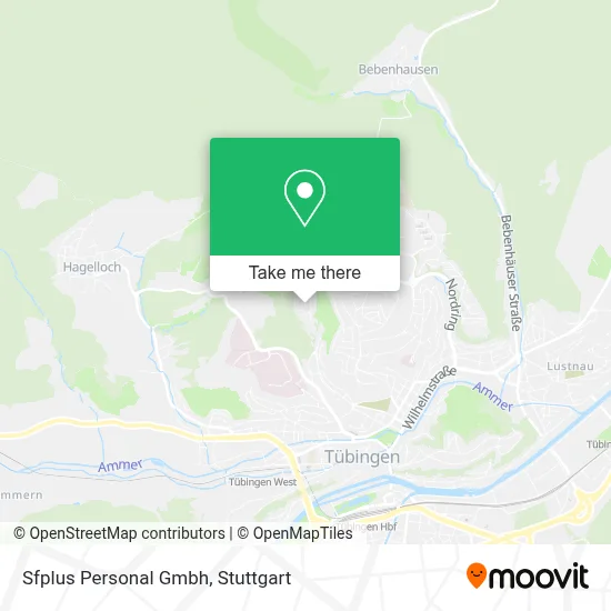 Sfplus Personal Gmbh map
