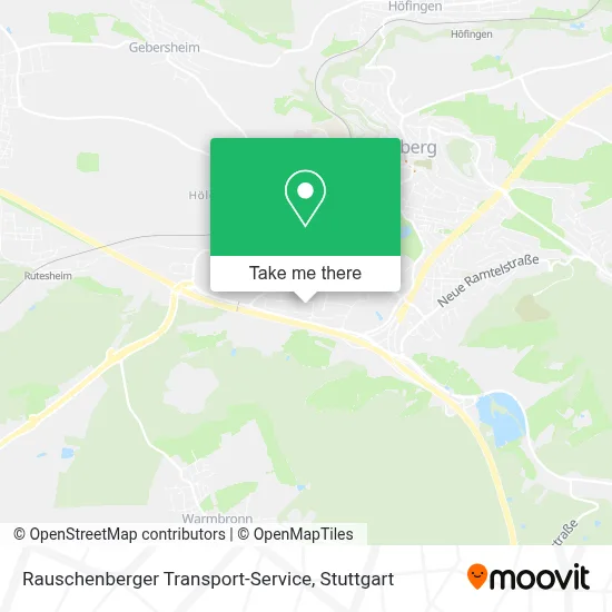 Rauschenberger Transport-Service map