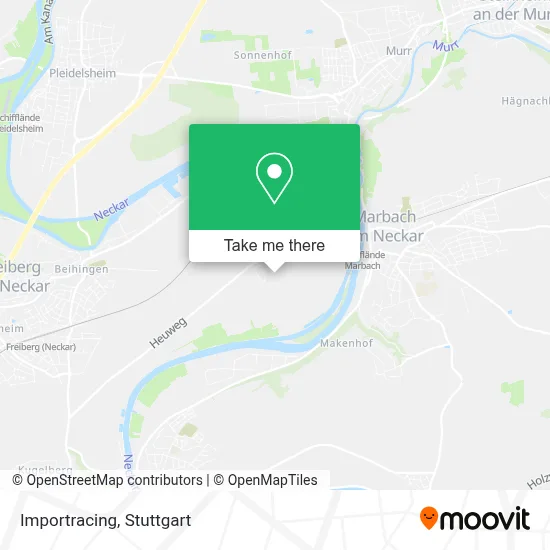 Importracing map