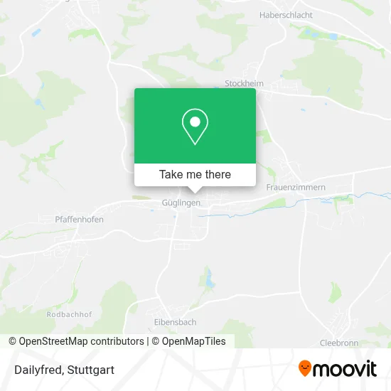 Dailyfred map