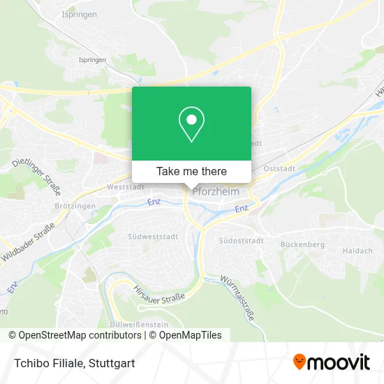 Tchibo Filiale map