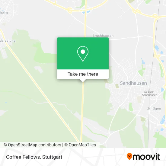 Coffee Fellows map