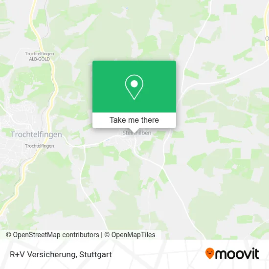 R+V Versicherung map