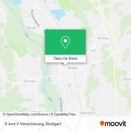R And V Versicherung map