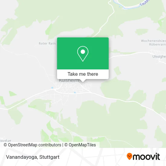 Vanandayoga map