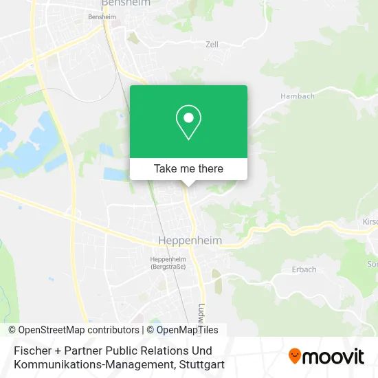 Fischer + Partner Public Relations Und Kommunikations-Management map