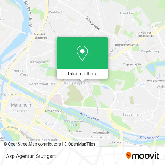 Azp Agentur map