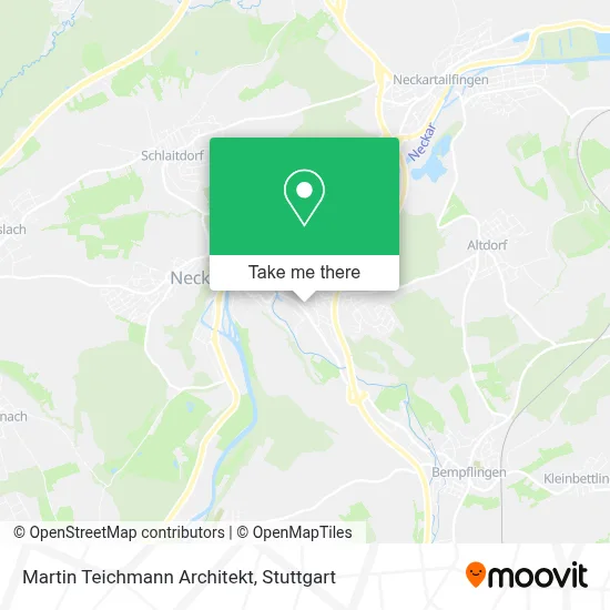 Martin Teichmann Architekt map