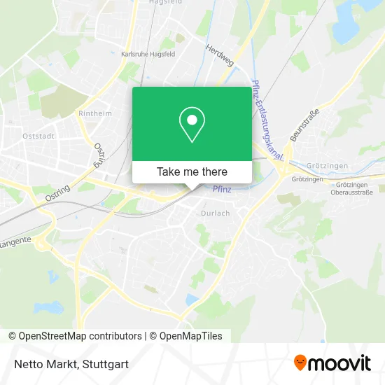 Netto Markt map