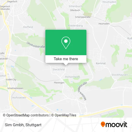 Sim Gmbh map