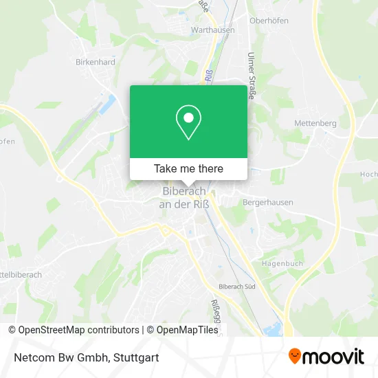 Netcom Bw Gmbh map