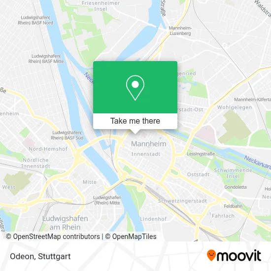 Odeon map