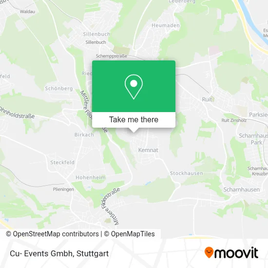 Cu- Events Gmbh map