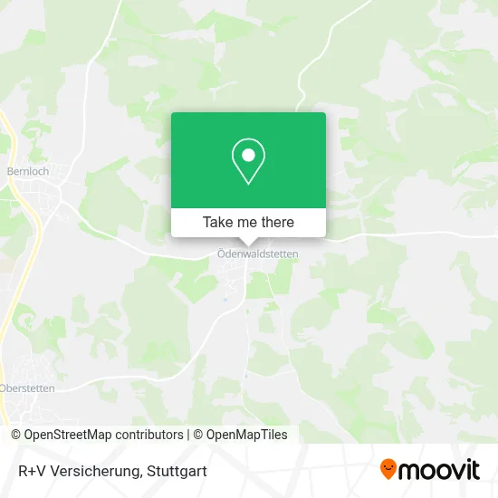 R+V Versicherung map