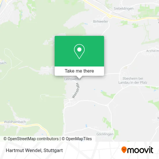 Hartmut Wendel map