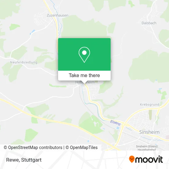 Rewe map