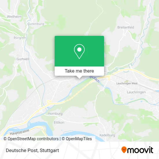 Deutsche Post map