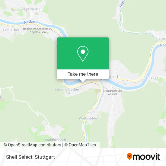 Shell Select map