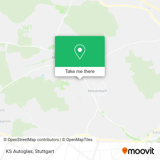 KS Autoglas map