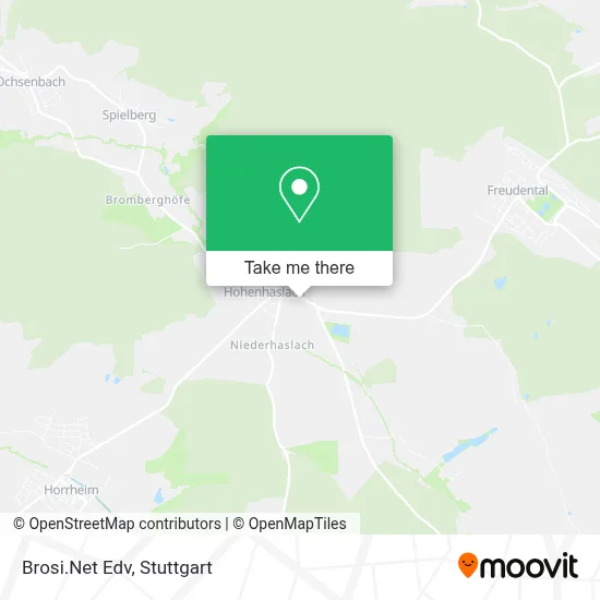 Brosi.Net Edv map