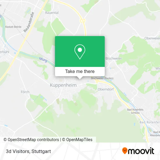 3d Visitors map