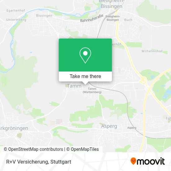 R+V Versicherung map
