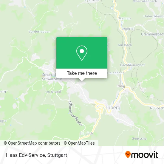 Haas Edv-Service map