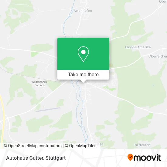 Autohaus Gutter map