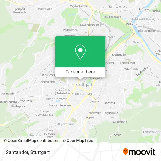 Santander map