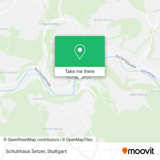 Schuhhaus Setzer map