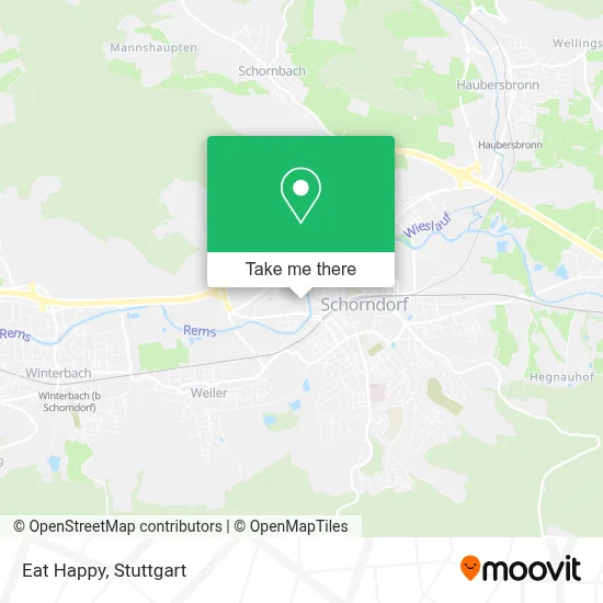 Eat Happy map