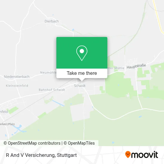 R And V Versicherung map