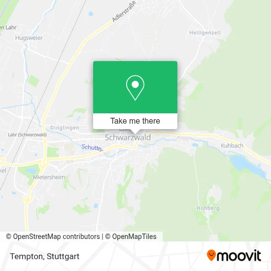 Tempton map