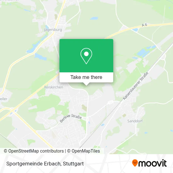 Sportgemeinde Erbach map