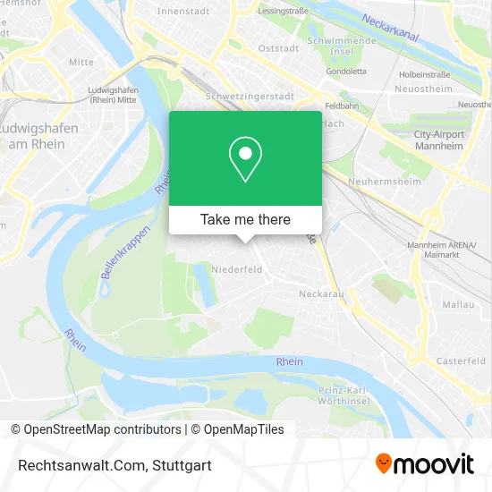 Rechtsanwalt.Com map
