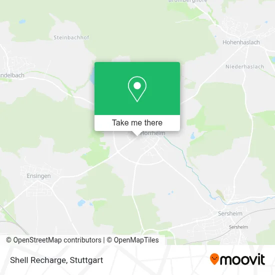 Shell Recharge map