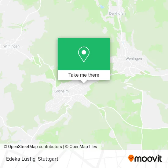 Edeka Lustig map