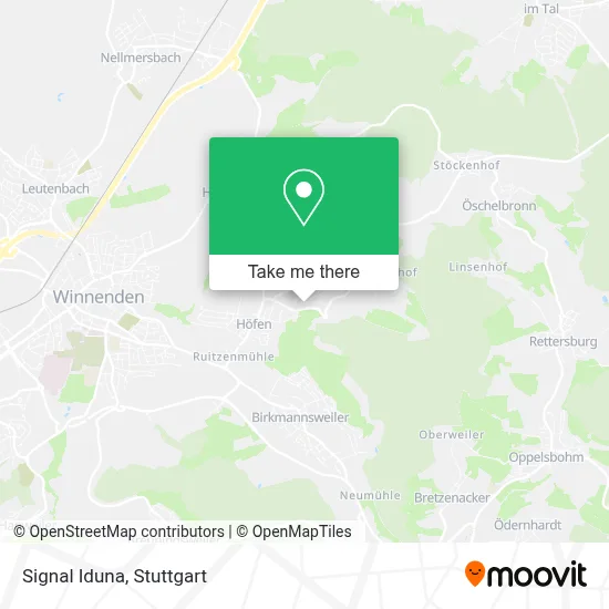 Signal Iduna map