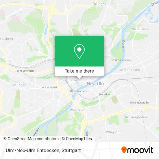 Ulm/Neu-Ulm Entdecken map