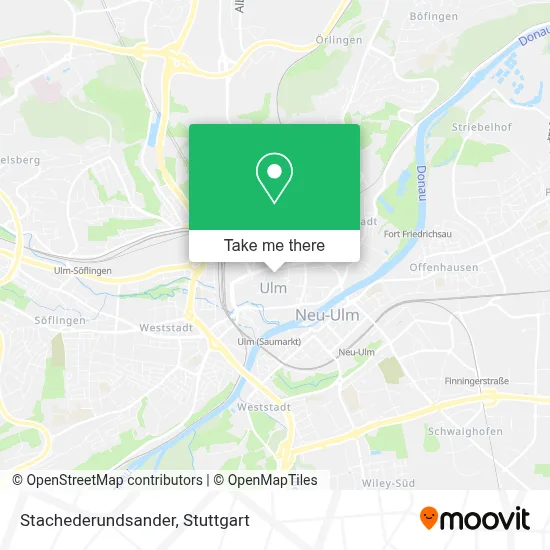 Stachederundsander map