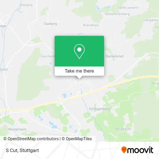 S Cut map