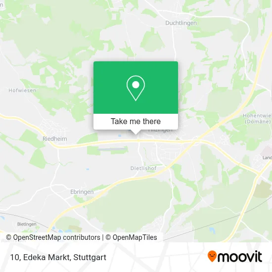 10, Edeka Markt map