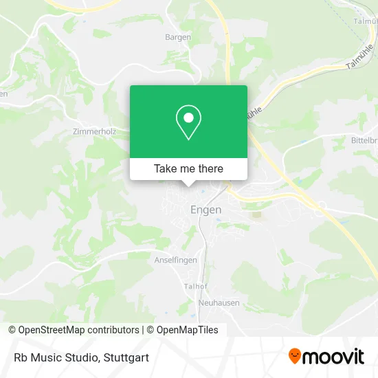 Rb Music Studio map