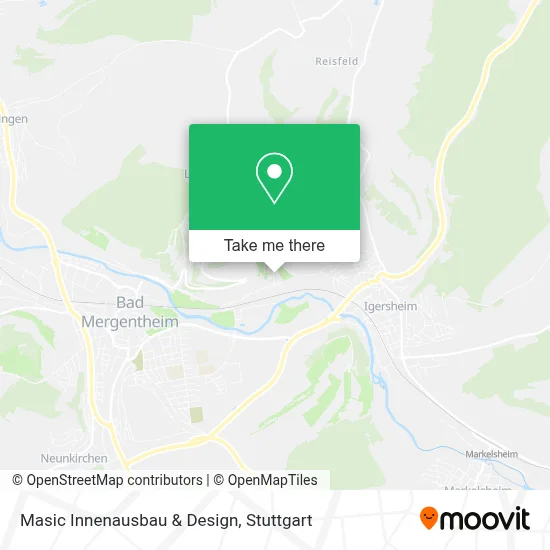 Masic Innenausbau & Design map