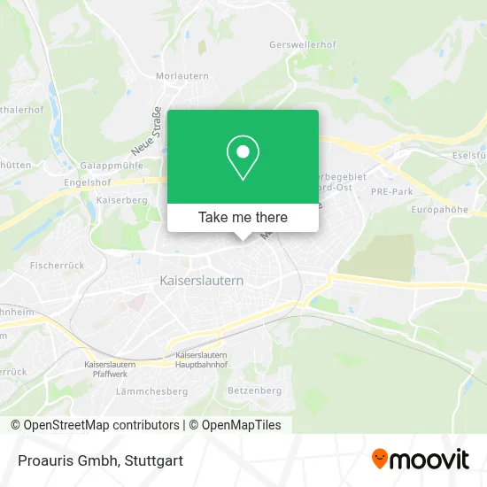 Proauris Gmbh map
