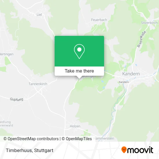 Timberhuus map